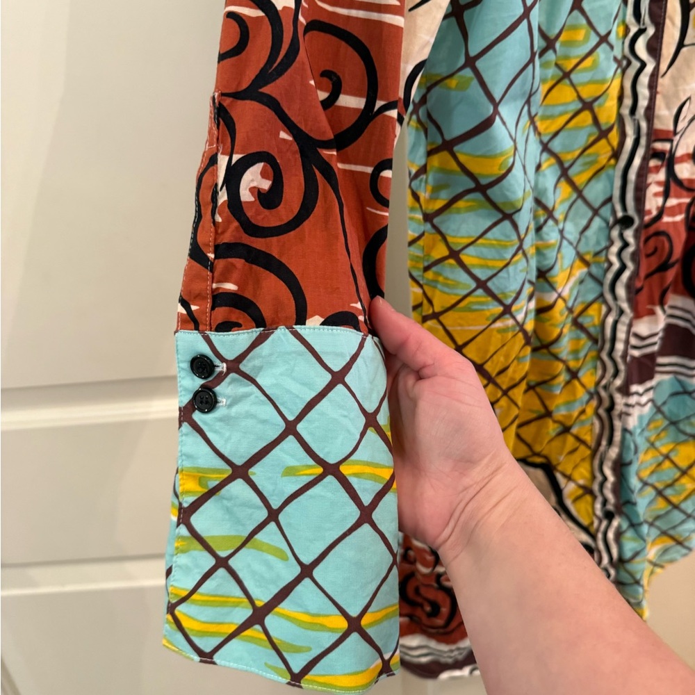 Finley Multicolor Patterned Shirt - image 3